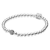 Pandora Original Stories 925 Sterling Zilveren Beaded Armband 598342CZ-17 (Lengte: 17.00 cm)