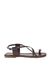 Trendyol Teenslipper chocoladebruin