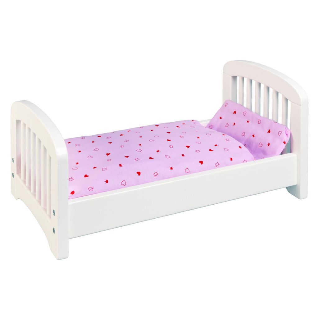 Goki houten poppenbedje - 4013594517348
