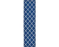 Safavieh Tapijtloper Fes Wol Donkerblauw 76 x 244 cm
