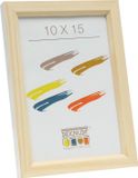 Deknudt Frames Deknudt fotolijst, hout, naturel, wit, 10 x 15 cm