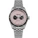 Ingersoll The Outlaw Mens 52mm Automatic Watch with Pink Dial and Silver Stainless Steel Bracelet I17201