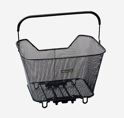 Racktime 13007 - Zwart - Aluminium - 10 kg - 43x29x31 cm - Fietstassen en manden