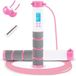 Shenzhen Haorui Industrial Technology Co., Ltd. Corde à sauter numérique avec poignées lestées et compteur de calories - Vitesse réglable pour le fitness et l'entraînement