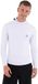 Hurley Slim Fit Icon Hooded Rash Guard Lange Mouwen Wit S Man