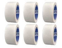 ACIT Amerikaans canvas tape, 6 rollen, 50 mm x 25 m, wit
