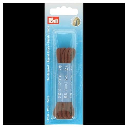 Prym - Prym Bruin (0.3 x 60cm) Ronde Veters - 2 Stukken