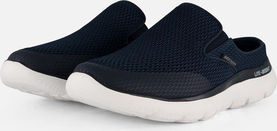 Skechers Summits - Vindicator Heren Instappers - Navy - Maat 43