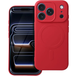 Coque MagSafe OEM pour Apple iPhone 17 Pro, Silicone Mag, Rouge