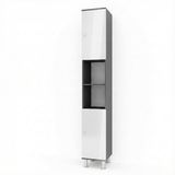 Vicco Fynn Badkamerkast – 30 x 190 cm Antraciet