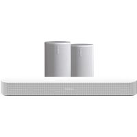 Sonos Beam Gen2 White + 2x Era 100 White