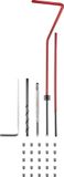 TOOLCRAFT TO-5017512 Schroefdraad reparatieset 30-delig M2.5