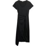 Superdry SLUB MIDI WRAP DRESS Dames Jurk