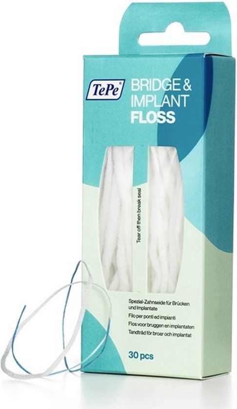 TePe Bridge & Implant Floss - 30 stuks