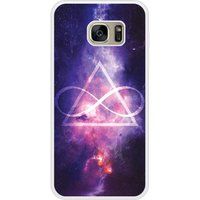 Samsung Beschermende siliconen case compatibel met Galaxy S7 Edge Infinite Triangle