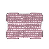 Bonamaison, Digitale bedrukte muismat, antislip onderkant, voor kantoor en thuis, afmetingen: 22x18 cm