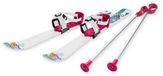 Plastkon Snow Flake Baby Pro Junior Alpin Skispakket rose 70 garçons, filles