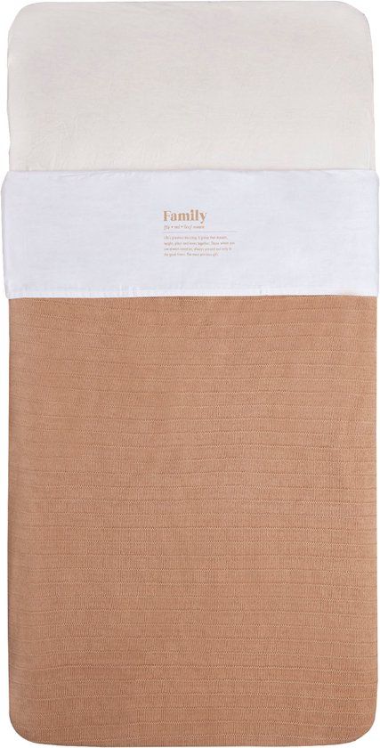 Jollein Baby Laken Wieg 75x100cm - Family