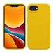 kwmobile hoesje geschikt voor Apple iPhone 17e / iPhone 16e - Hoesje met siliconen coating - Smartphone case in stralend jaune
