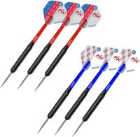 Winmau Blade 6 + PDC Surround Blue Set - Dartset