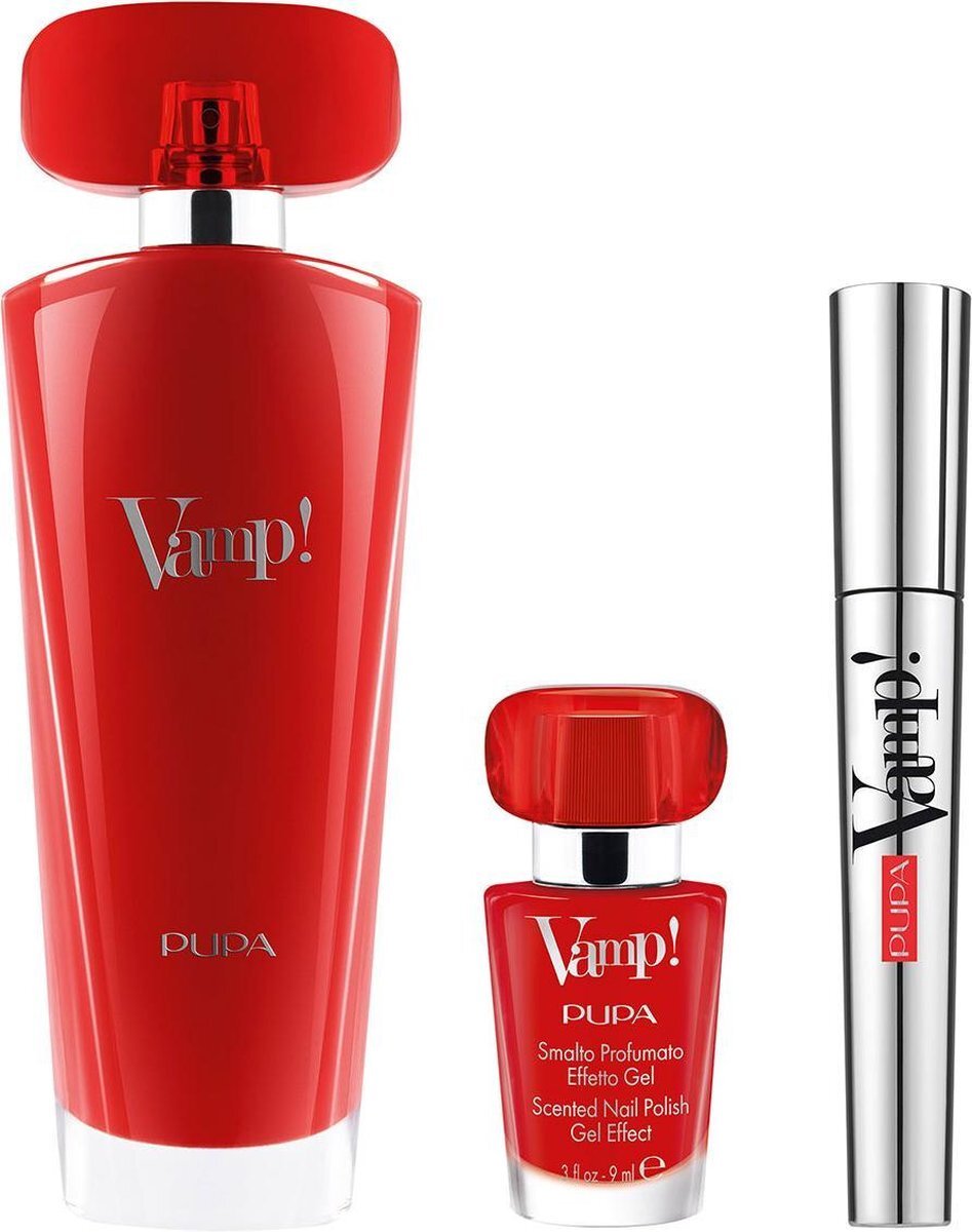 Pupa Milano - Eau De Parfum Vamp! - Red Giftset