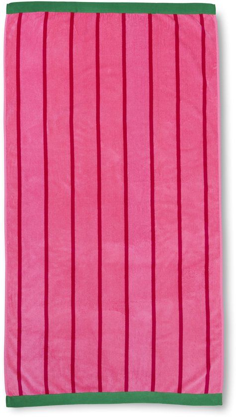 KAAT Amsterdam Strandlaken 100 x 180 cm Roze Katoen