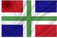 Merkloos / Sans marque Van Os Imports B.V. Groningen Flag 100 x 150 cm Polyester 2 Pieces