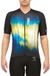 Taac Jersey Grinta Manche Courte Rayé Noir Polyester M