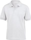 Gildan Dryblend Classic Fit Youth Jersey Polo GI8800B - White - 12/14 years (XL)