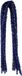 Merkloos / Sans marque Chenilledraad - 20x - blauw glitter - 8 mm x 50 cm - hobby/knutsel materialen