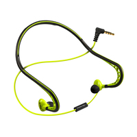 SBS Tesportneckbandy - Headset - Zwart/Geel - Bedraad - Inklapbaar