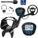 Détecteur de métaux 3 modes adultes, bobine étanche IP68, écran LCD
