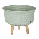 Handed By Up Low Opbergmand / Plantenmand - Grijs groen - 16 cm