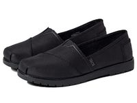 Skechers Bobs Chill Lugs-urban Spell Mocassins voor dames, zwart, 38 EU