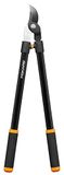 Fiskars Bypass-snoeischaar voor vers Hout, Met antiaanbaklaag | Gehard Precisiestaal, Lengte: 81 cm, Zwart, L11, 1027541