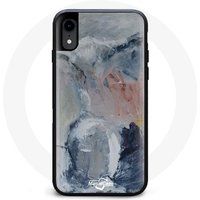 Maniacase Hoesje voor Oppo A38 rcl lens oranje zwarte achtergrond