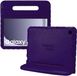 HappyCase Kinder Tablethoes Geschikt voor Samsung Galaxy Tab A11 Plus / Tab A9 Plus | Kindvriendelijke Hoes | Beschemhoes | Kinderhoes | met Handvat en Standaard | Paars