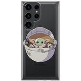 ERT GROUP mobiel telefoonhoesje voor Samsung S23 ULTRA origineel en officieel erkend Star Wars patroon Baby Yoda 026