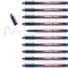edding 1800 precisiefineliner - blauw - 10 stiften - lijnbreedte 0,25 mm