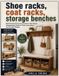 Shoe Libri GmbH Shoe racks, coat racks, storage benches: Build Practical Entryway Furniture with Simple Woodworking Projects, Clear Instructions, and Durable Designs