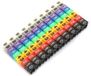 JHUBERS - Marquage de câble - 100 pièces - 2.5mm² - Coloré