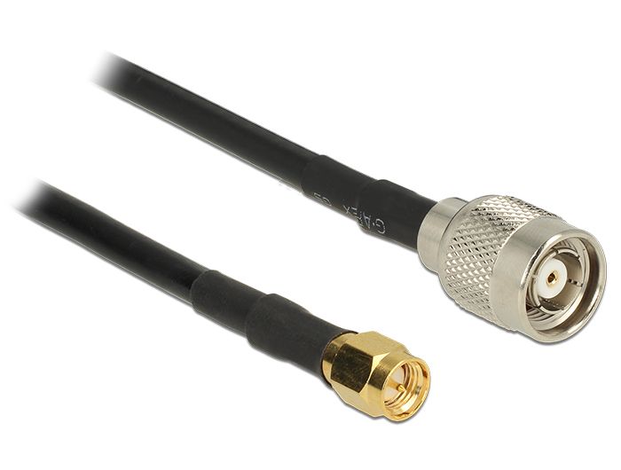 DeLOCK 89513 - Antenna Cable - 5 m - Black