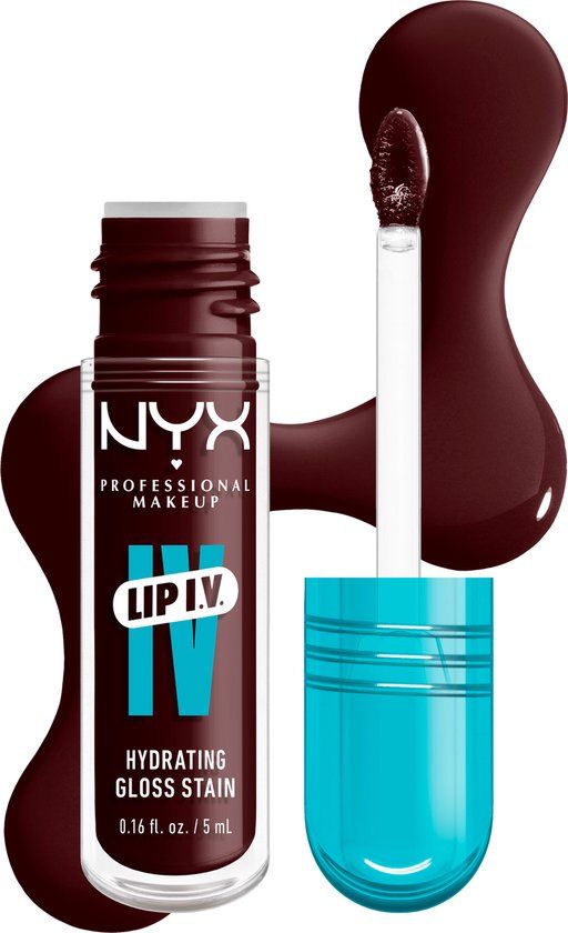 NYX Professional Make Up Lip IV 15 Water 'Bout Wine Hydraterende Lipgloss
