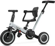 Moovkee Tricycle 6-in-1 Vélo d'apprentissage à partir de 1 an, Vélo bébé avec barre de poussée pour Enfants