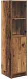 vidaXL Highboard Oud Hout 35 x 37 x 142 cm Bewerkt hout