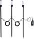 Eglo Zancaro Grondpin Buiten - LED - 60 cm - Zwart/Wit