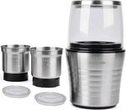 OEM Bol Koffiemolen en blender van roestvrij staal voor koffiebonen en specerijen met lijnzaad
