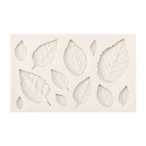 Yosoo Bladeren Fondant Cake Mold, 3D Siliconen Bladeren Fondant Cake Cutter Mold, Creatieve Chocolade Suiker Snoep Cookie Suiker Mould Decorating DIY Tool