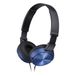 Casque Sony MDR-ZX310L Casque arceau mode - Bleu