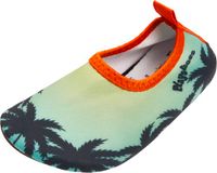 PLAYSHOES Strand-/badschoen donkerblauw / pasteelgeel / oranje